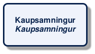 @startuml
!include /build/docs/_plantuml_styles/concept_name.iuml
class "Kaupsamningur\n<i>Kaupsamningur</i>"
@enduml