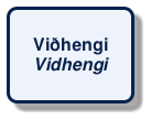 @startuml
!include /build/docs/_plantuml_styles/concept_name.iuml
class "Viðhengi\n<i>Vidhengi</i>"
@enduml